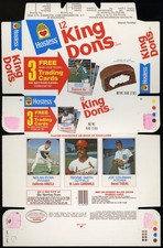 1975 Hostess Baseball Complete Panel Box Nolan Ryan Reggie Smith Coleman *J206