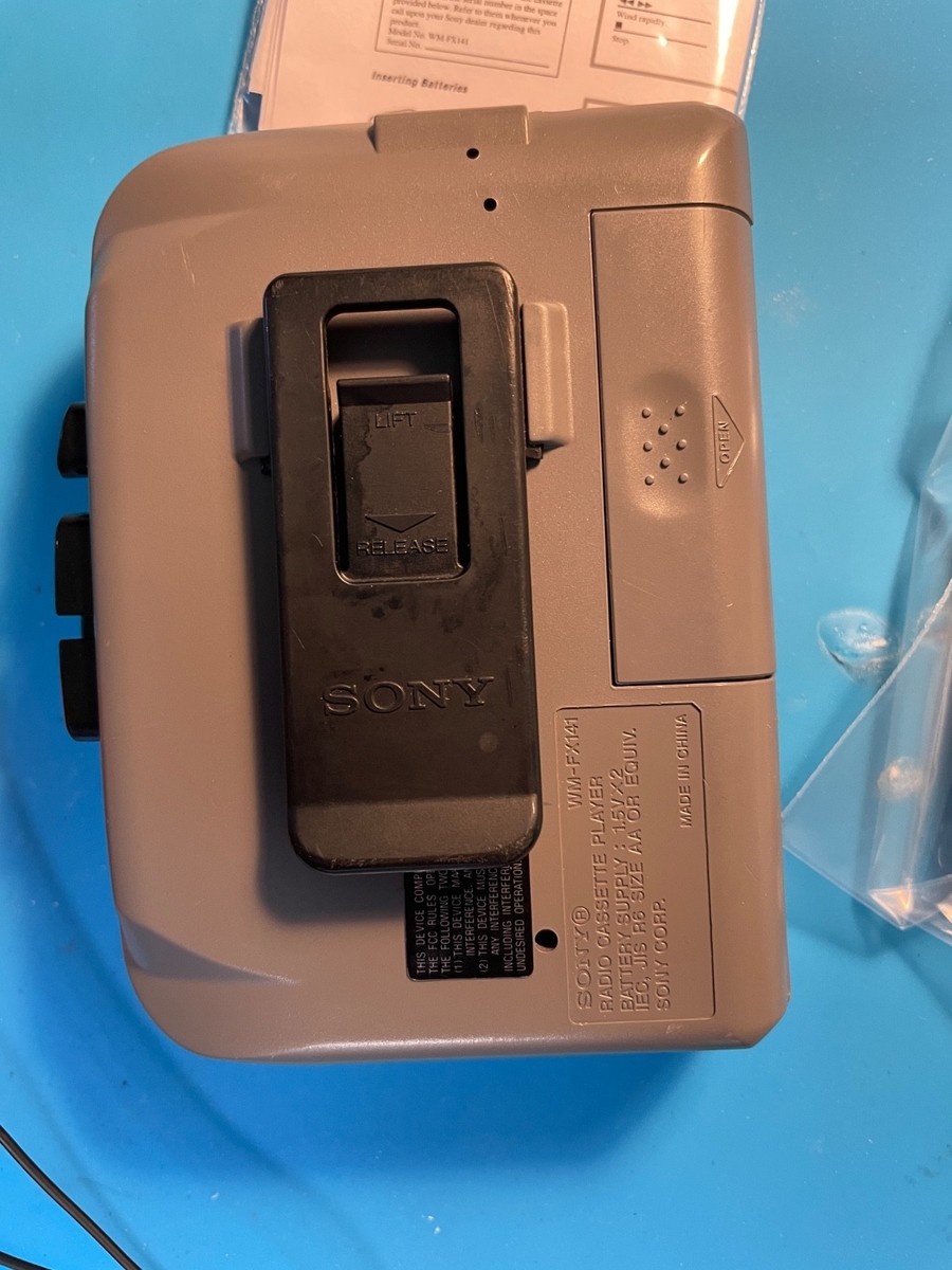 【レア機】SONY　WM-FX141　WALKMAN　カセットプレーヤー レア機】SONY WM-FX141 WALKMAN カセットプレーヤー Sony