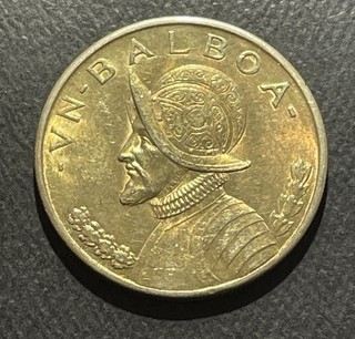 Moneta Argento Panama 1934 Balboa #2 CC9601714 2