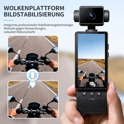 2.7K Mini Körperkamera Mini Bodycam Body Action Vlogging Pocket Camera
