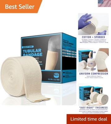 Support Tube Bandage Roll for Arm Knee Leg Light Compression 3 5 Inch