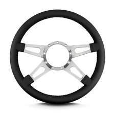 Lecarra 94301 14 Inch Steering Wheel Mark 9 Supreme Black Wrap