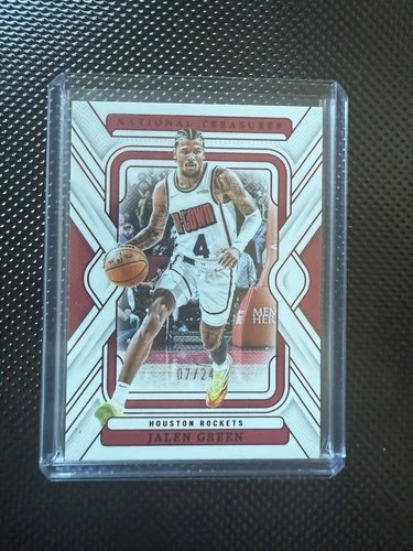 2024 National Treasures Jalen Green /24