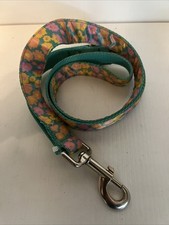Top Paw Nylon Leash Teal Floral 4ft