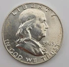 1963 Franklin Half Dollar 50C