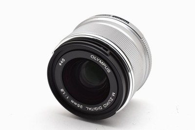 Olympus M.Zuiko Objektiv 25 mm f/1,8 silber für Micro Four Thirds [Exc+++] #2...