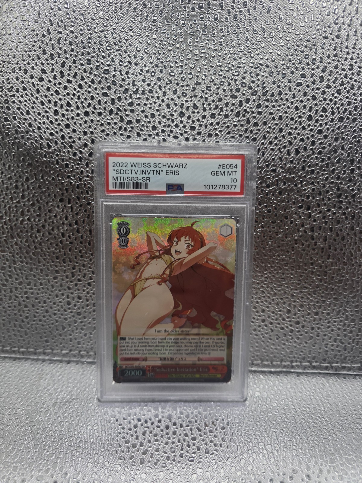 Weiss Schwarz Eris E054 Psa 10