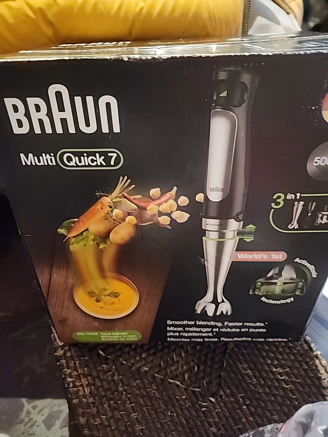 Braun Multiquick 7 3-In-1 Immersion Blender with Food Processor – Powerful Handh