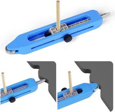 flintronic Profile Scribing Ruler Contour Gaug with Lock, Precisely Copy Irregu