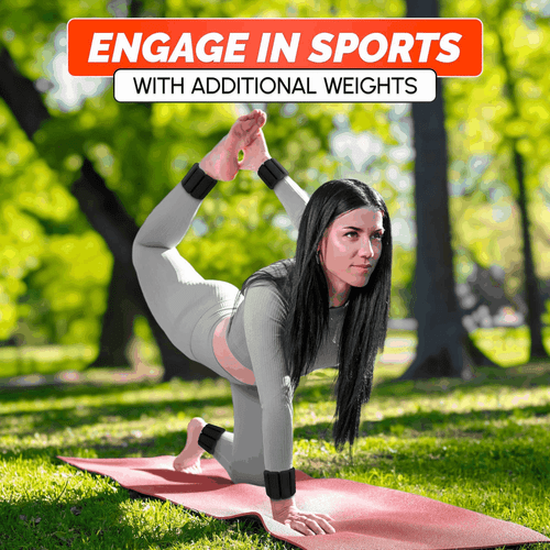 Pilates Ankle Weights 2 Lbs 1Lb Each   Ankle and Wrist Weights Leg Weights for - Picture 8 of 9