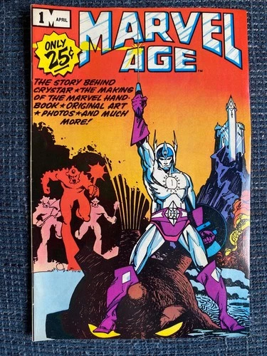 Marvel Age #1 (Marvel Comic Book April 1983)