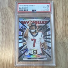2023 Panini Donruss Optic My House Silver Prizm Rookie C.J. Stroud #6 Texans
