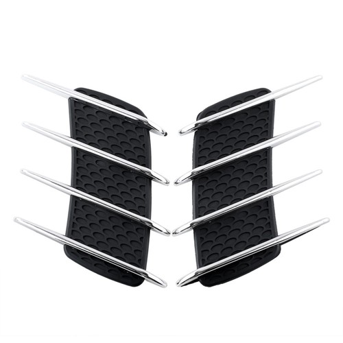 2Pcs Car Auto Surface Air Vent Decor Waterproof Grille Sticker Car Air Vent - 第 1/4 張圖片