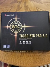 BIOSTAR TB360-BTC Pro 2.0 LGA1151 Mining Motherboard Cooler Master CPU Heatsink