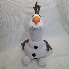 Authentic Disney Store Olaf plush snowman from Disney s Frozen.