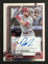 Blake Dunn 2025 Topps Chrome Baseball Rookie Auto RC #CRDA-BD