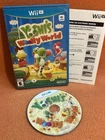 Yoshi's Wooly World Nintendo Wii U Game Disc & Case W/ Insert Tested!