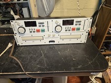 DENON DN-1800F Dual CD Player  Remote Control Unit White -Read