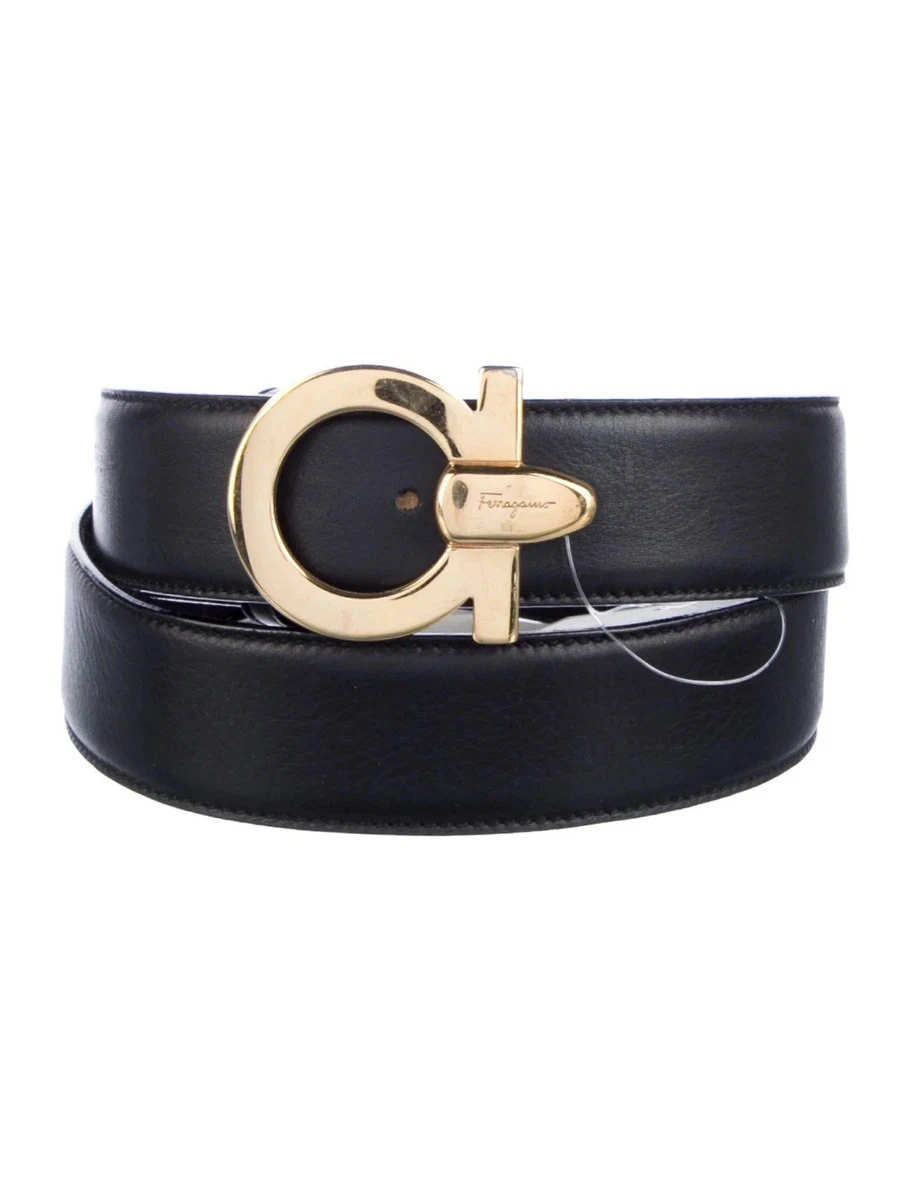 Salvatore Ferragamo Black Belts for Women for sale | eBay display picture 1