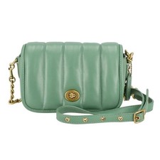 COACH Quilt Dinky 18 with Quilting C3843 B21 A Rank 06 Used