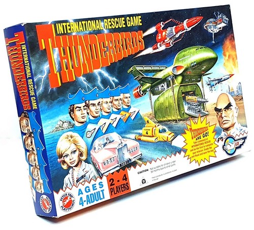 Peter Pan Playthings Ltd 920712 - Thunderbirds International Rescue Game 1992