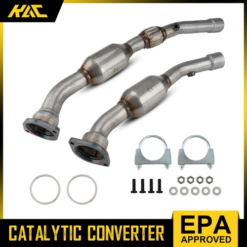 Front Catalytic Converters Left & Right For 20062010 Dodge Charger 2