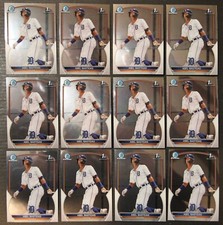 ABEL BASTIDAS 2023 1st Bowman Chrome Prospects #BCP-113 (12x) RC Detroit Tigers