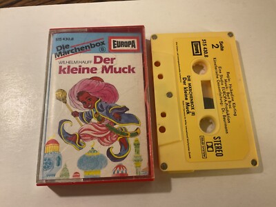 Märchenbox Hörspiel Europa MC 8 Der kleine Muck (Hans Paetsch,Oliver Rohrbeck..