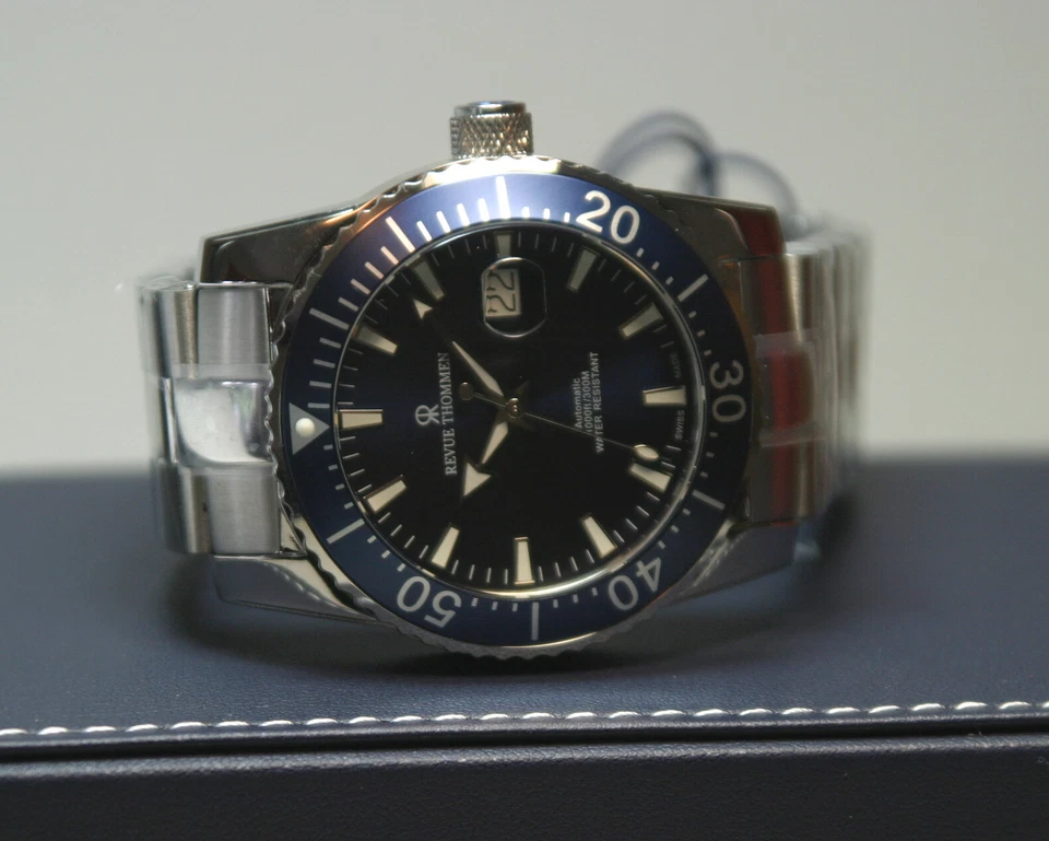 REVUE THOMMEN Diver XL Professional AUTOMATIK blau/blau 17030.2135 NEU!!! - Bild 3 von 4