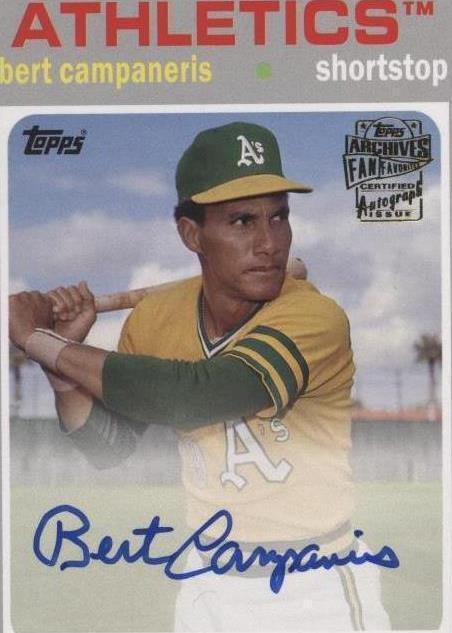 2016 Topps Archives - Bert Campaneris #FFA-BC - 1 of 1