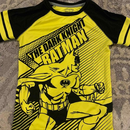 Batman DC Comics x Jumping Beans “The Dark Knight” Active T-Shirt Youth Size 7 - Picture 4 of 8