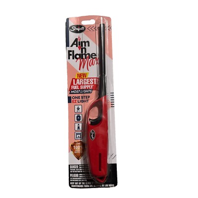 Scripto Multi Purpose Aim'n Flame II Lighter, Random Color