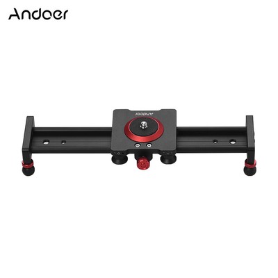 Andoer 12Inch Aluminum Alloy DSLR Camera Track Slider Video Stabilizer Rail I6B4