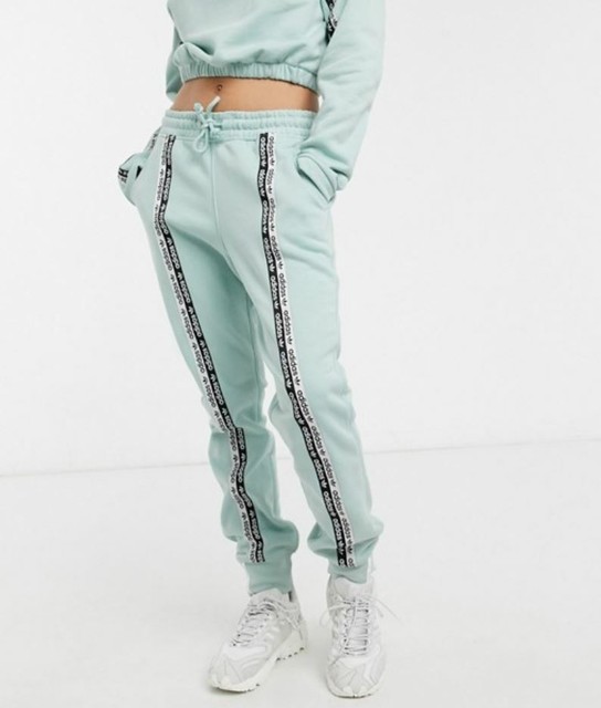 adidas originals track pants green