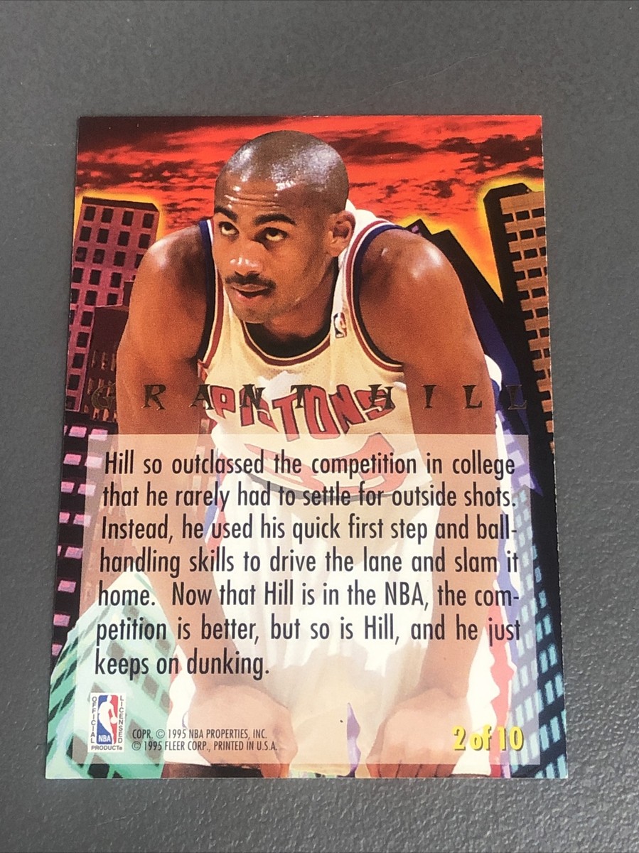 1994-95 Fleer Ultra Jam City Grant Hill #2 | eBay