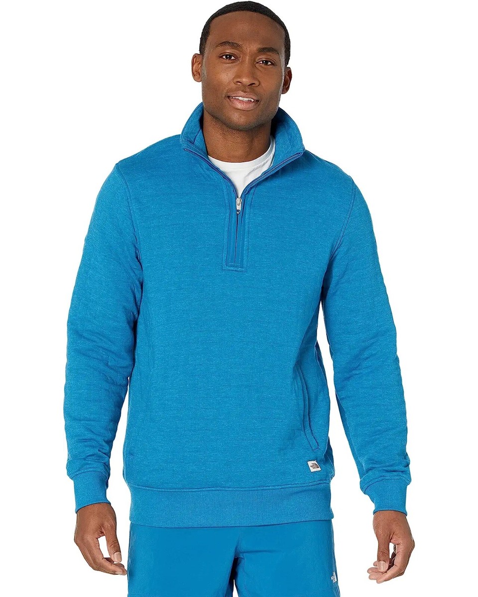 正規品・送料込◆THE NORTH FACE◆BANFF CREWNECK The North Face Longs Peak 1/4 Zip Quilted In Banff Blue