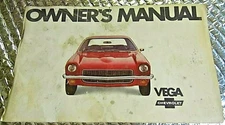 1975 Factory original owners manual book Chevrolet Vega FREE SHIPPING