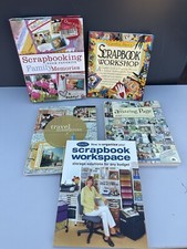 Lot Of 5 Scrapbooks Hard Cover : Workshop: Family DIY Ideas Memory  s Hundreds