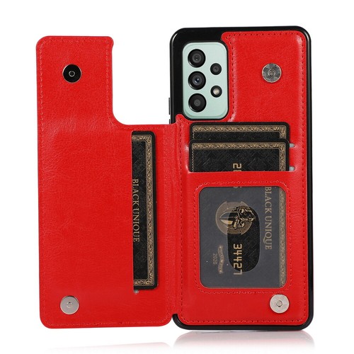 Luxury Leather Back Wallet Case Cover Kickstand For Samsung A33 A53 A73 A70 A71 - Picture 15 of 19
