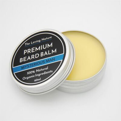 Bergamotte & Sandelholz Bartbalsam - Premium natürlicher, organischer Herrenbartbalsam