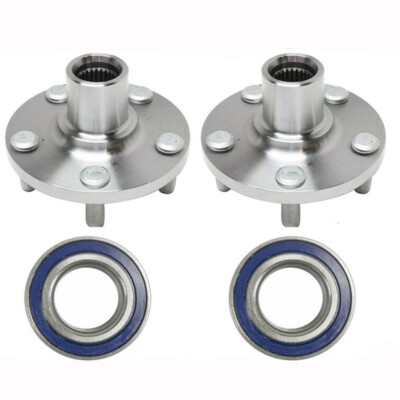 Pair Front Wheel hub and Bearing For 2003 2004 2005 -2018 toyota Corolla