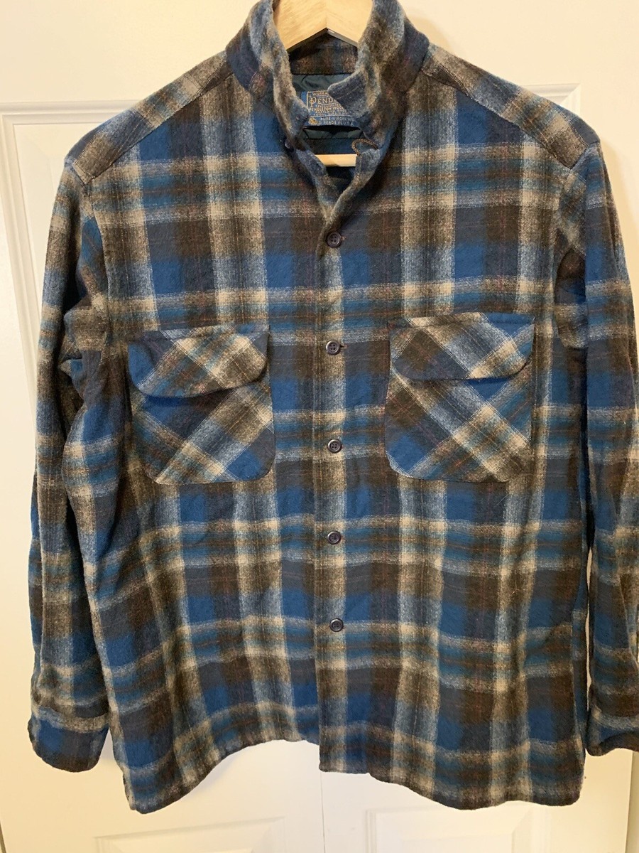 【期間限定】Pendleton Plaid Wool Jacket 70's Vintage Pendleton Suit Set Womans Large Brown 70s Plaid Wool