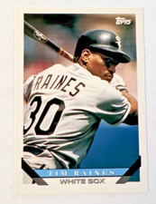 1993 Topps MLB Baseball Trading Card #675 Tim Raines Chicago White Sox