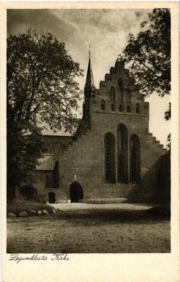 CPA AK LOGUMKLOSTER Kirke DENMARK (564738)