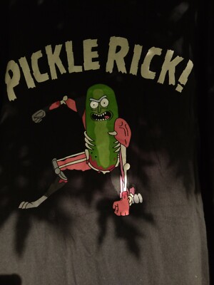Rick et Morty - Aventures de Pickle Rick T-Shirt noir