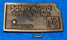 Safety Award Swift Ind/Val-Agri Garden City KS Belt Buckle Complete  Functional