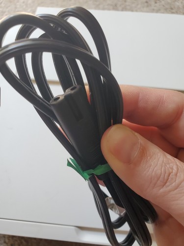 Canon Pixma MG2520 Inkjet Printer Part, Black Power Cord, Original OEM Parts - Picture 2 of 2