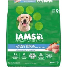 Iams Proactive Health Adult Dog Dry Food for Large Breed - 30lbs