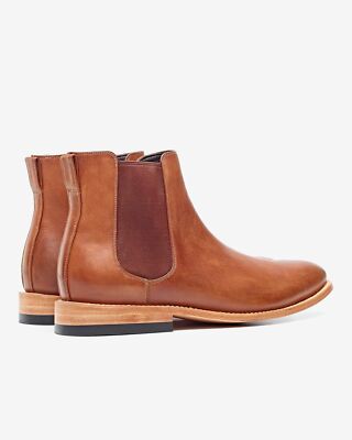 Nisolo Chelsea Boot Size 10.5 Saddle
Brown Men main image 4