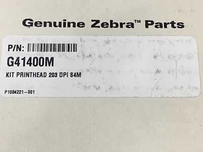 New 203dpi Printhead for Zebra S4M Label Printer G41400M